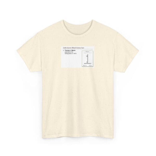 Unisex Heavy Cotton Tee "Fire Safety Revolutionized—Thomas J. Martin’s Legacy Burns Bright." - Image 27