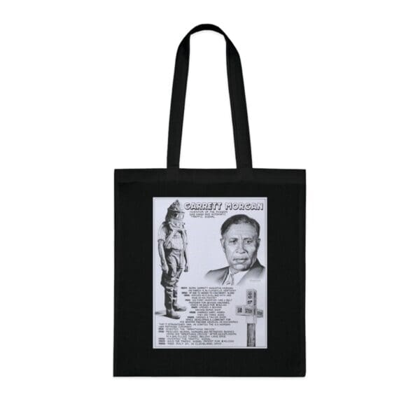 Cotton Canvas Tote Bag "Signal for Change – Carry Garrett Morgan’s Legacy" - Image 19