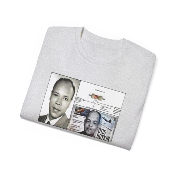 Unisex Ultra Cotton Tee "Otis Boykin: The Genius Behind Modern Electronics" - Image 8