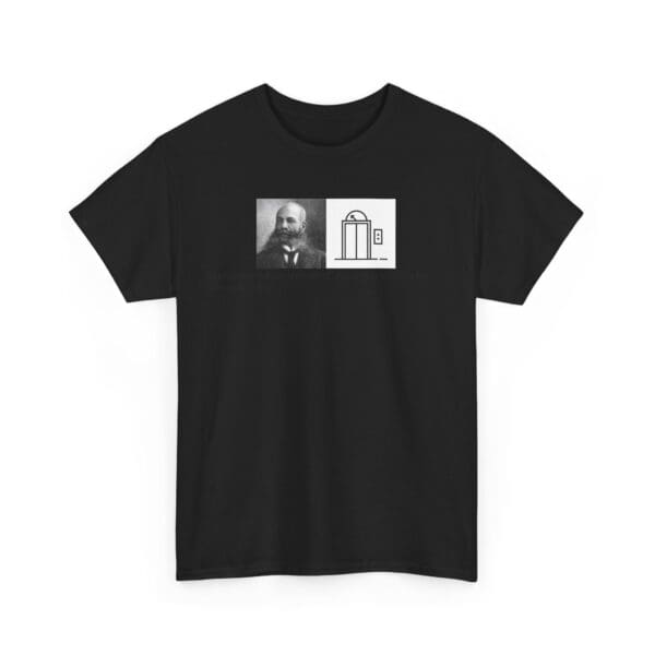 Unisex Heavy Cotton Tee "Alexander Miles: Elevating Innovation, One Step at a Time." - Image 14