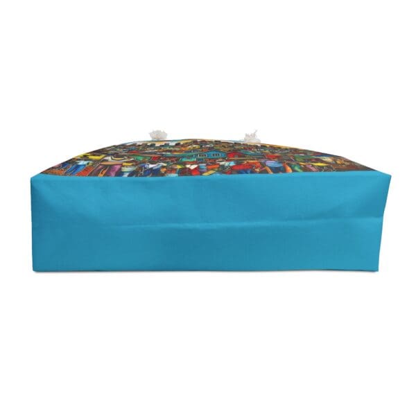 Colorful Urban Art Weekender Bag - Perfect for Travel & Weekend Getaways "Every Journey, an Artistic Escape." - Image 4