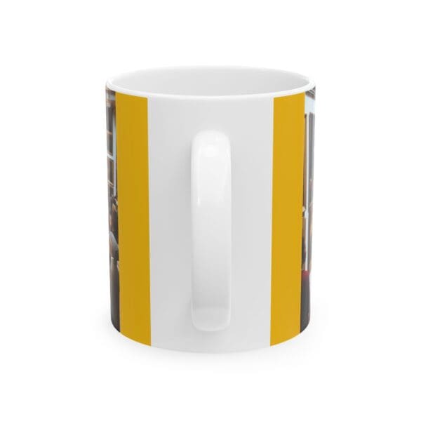 Ceramic Mug, (11oz, 15oz) "Where Art Speaks and Time Remembers." - Image 2