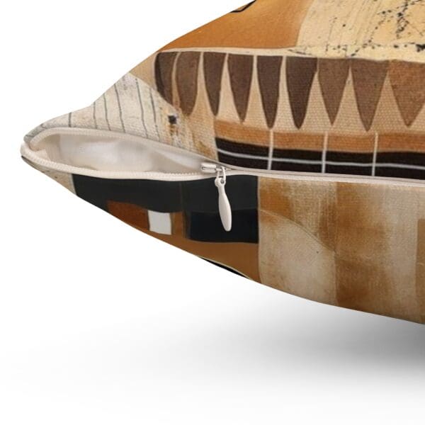 Abstract Art Decorative Throw Pillow - Modern Home Accent "Art for Your Space, Comfort for Your Soul." - Image 3
