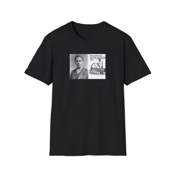 Unisex Softstyle T-Shirt "Benjamin Bradley: Steam Power, Genius, and Resilience." - Image 5