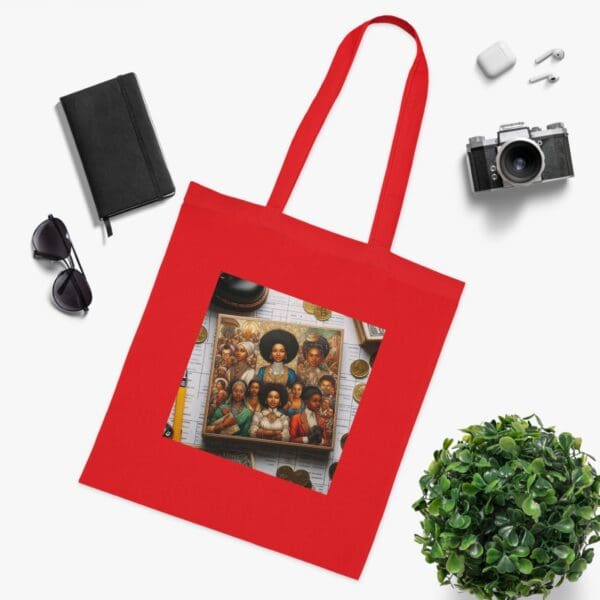 Cotton Canvas Tote Bag "A Vision of Strength—Wear Your Inspiration - Image 27