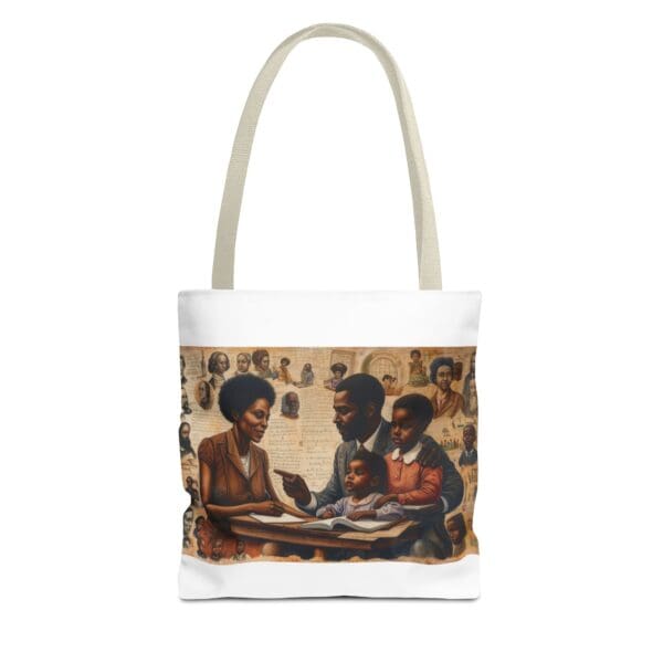 Tote Bag (AOP) Wear the Story. Teach the Truth.” - Image 37
