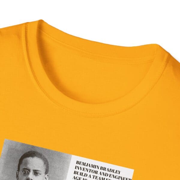 Unisex Softstyle T-Shirt "Benjamin Bradley: Steam Power, Genius, and Resilience." - Image 15