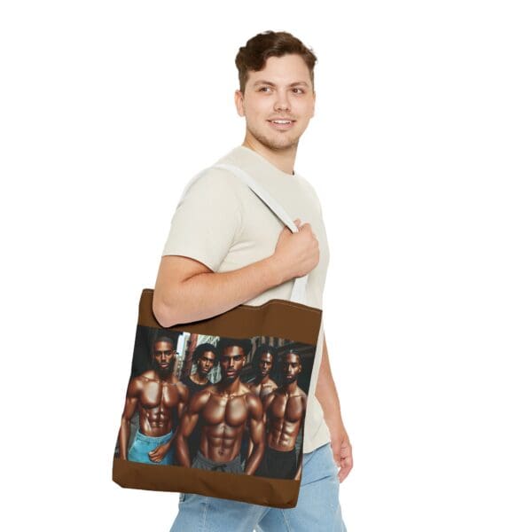 Tote Bag (AOP) "Strength in stance. Power in legacy." - Image 35