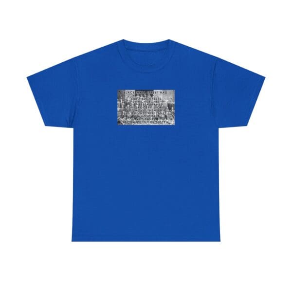 Unisex Heavy Cotton Tee "Black Wall Street: Built on Strength, Burned in Hate, Rising Again." - Image 41