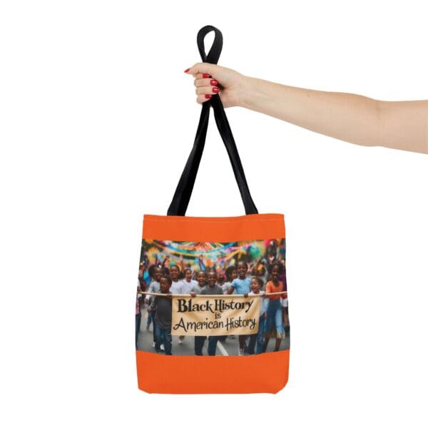 Tote Bag (AOP) “The Banner Speaks. Their Voices Rise.” - Image 4
