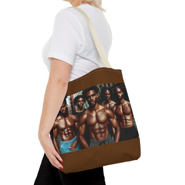 Tote Bag (AOP) "Strength in stance. Power in legacy." - Image 44