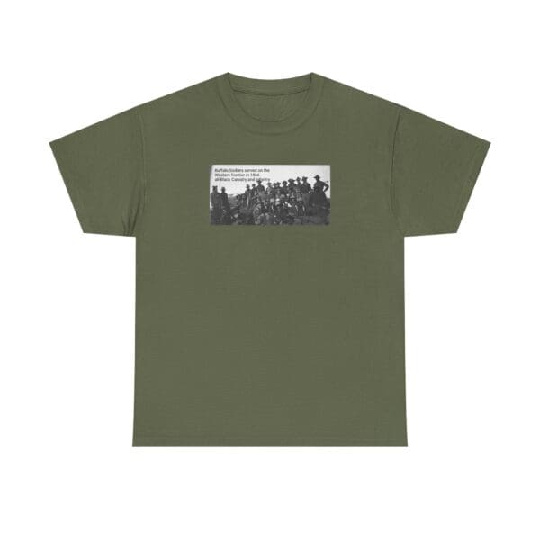 Unisex Heavy Cotton Tee "Buffalo Soldiers—The Backbone of the Frontier" - Image 29