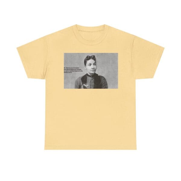 Unisex Heavy Cotton Tee "Dr. Rebecca Lee Crumpler: First Black Woman Doctor in the U.S." - Image 13