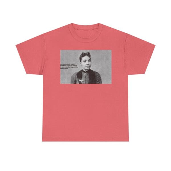 Unisex Heavy Cotton Tee "Dr. Rebecca Lee Crumpler: First Black Woman Doctor in the U.S." - Image 5