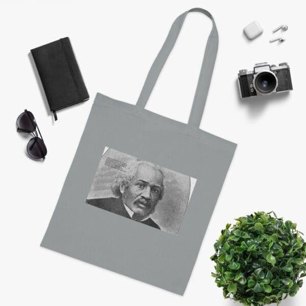 Cotton Canvas Tote Bag "Revolutionary Spirit in Every Stitch – Inspired by James McCune Smith" - Image 6