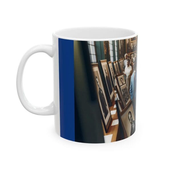 Ceramic Mug, (11oz, 15oz) "Black History: Seen, Learned, Remembered." - Image 3