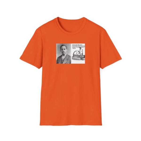 Unisex Softstyle T-Shirt "Benjamin Bradley: Steam Power, Genius, and Resilience." - Image 17