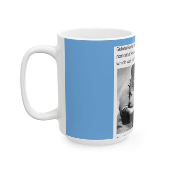 Ceramic Mug 15oz "The Artist Who Made Presidents and Pioneers Immortal Selma Burke." - Image 7