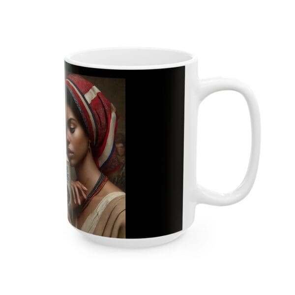 Ceramic Mug, (11oz, 15oz) "Knowledge is Power—Sip with Purpose" - Image 8