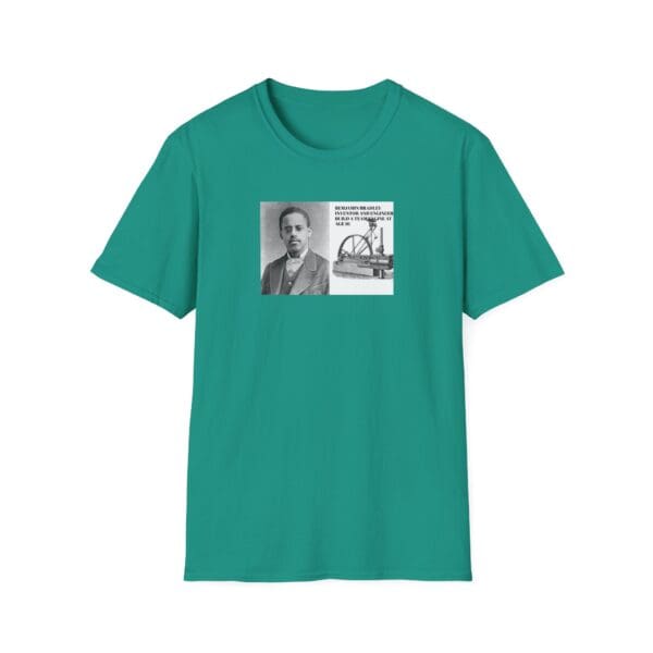Unisex Softstyle T-Shirt "Benjamin Bradley: Steam Power, Genius, and Resilience." - Image 29