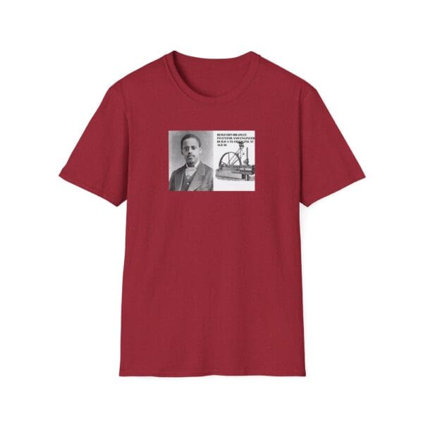 Unisex Softstyle T-Shirt "Benjamin Bradley: Steam Power, Genius, and Resilience." - Image 53