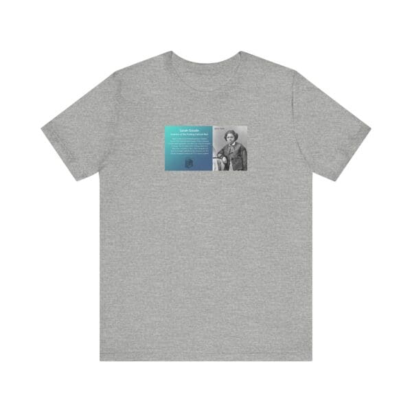 Unisex Jersey Short Sleeve Tee  "Sarah E. Goode: The Mind That Transformed Space" - Image 37