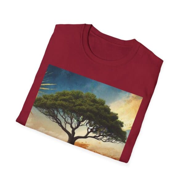 Unisex Softstyle T-Shirt with Inspirational Tree Design - Nature Lover Gift - Image 113