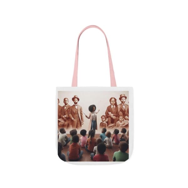 Natural Tote Bag "Pointed toward history, carried into the future." - Image 33