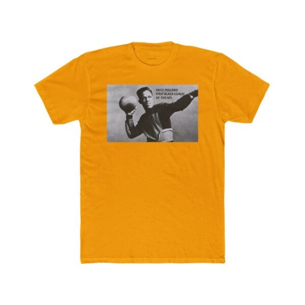 Unisex Cotton Crew Tee "Fritz Pollard: The First Black NFL Coach & Trailblazer" - Image 16