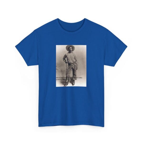 Unisex Heavy Cotton Tee "Bill Pickett: The Bulldogging Legend Lives On." - Image 39