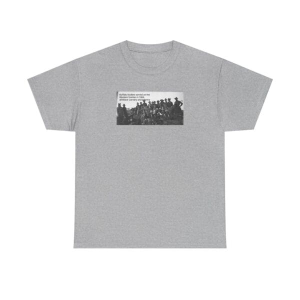Unisex Heavy Cotton Tee "Buffalo Soldiers—The Backbone of the Frontier" - Image 13
