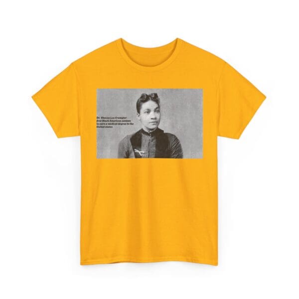 Unisex Heavy Cotton Tee "Dr. Rebecca Lee Crumpler: First Black Woman Doctor in the U.S." - Image 23