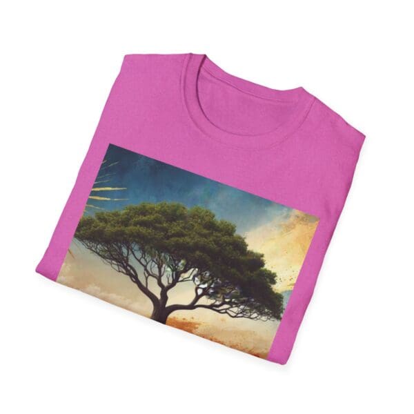 Unisex Softstyle T-Shirt with Inspirational Tree Design - Nature Lover Gift - Image 81