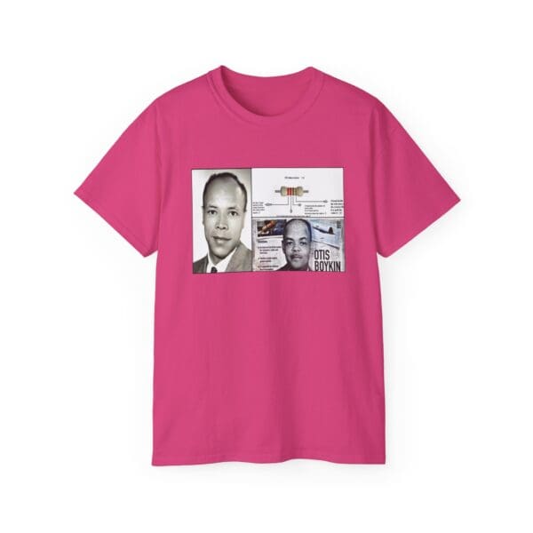 Unisex Ultra Cotton Tee "Otis Boykin: The Genius Behind Modern Electronics" - Image 49