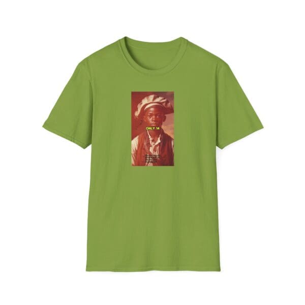 Vintage-Inspired Unisex Softstyle T-Shirt - 'ONLY 14' Graphic Tee "Thomas Fuller: Proof That Brilliance Knows No Chains." - Image 25