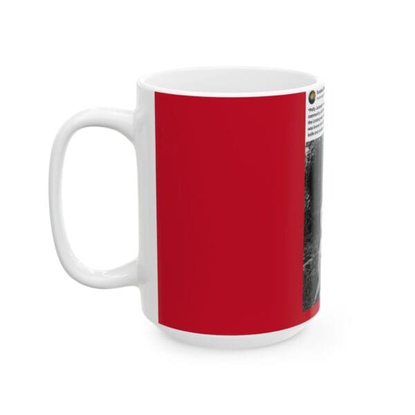 Frosted Glass Mug "Polly Jackson: The Protector of Freedom Seekers." - Image 7