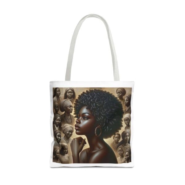 Tote Bag (AOP) "A gaze unbroken. A legacy unshaken." - Image 33