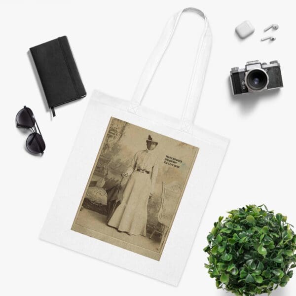 Tote Bag (AOP) "Uncover Bravery—Carry Mary Bowser's Legacy" - Image 3