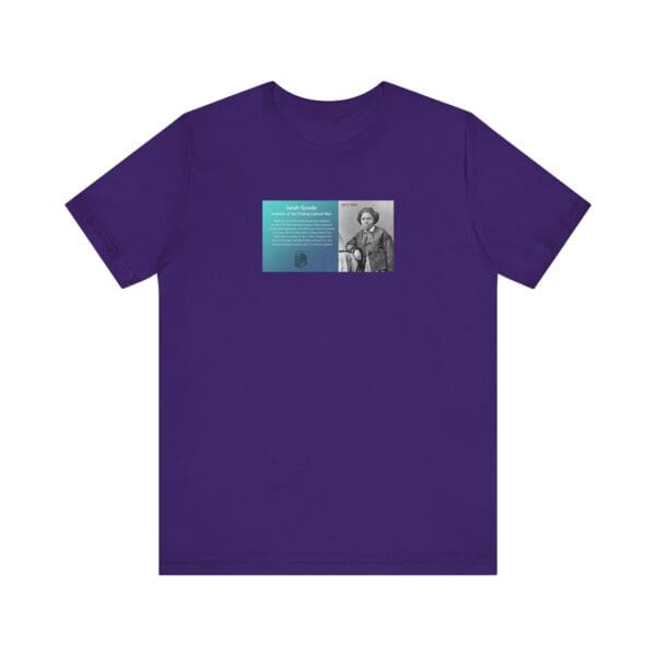 Unisex Jersey Short Sleeve Tee  "Sarah E. Goode: The Mind That Transformed Space" - Image 45