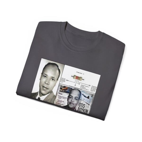 Unisex Ultra Cotton Tee "Otis Boykin: The Genius Behind Modern Electronics" - Image 32