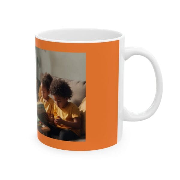 Ceramic Mug, (11oz, 15oz) "A Mother’s Gaze, A Future’s Promise" - Image 4