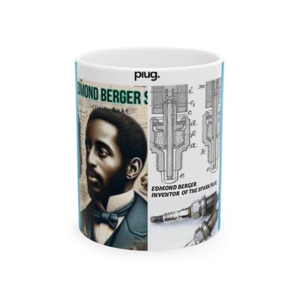 Ceramic Mug, (11oz, 15oz) "The Spark That Changed Everything – Honoring Edmond Berger