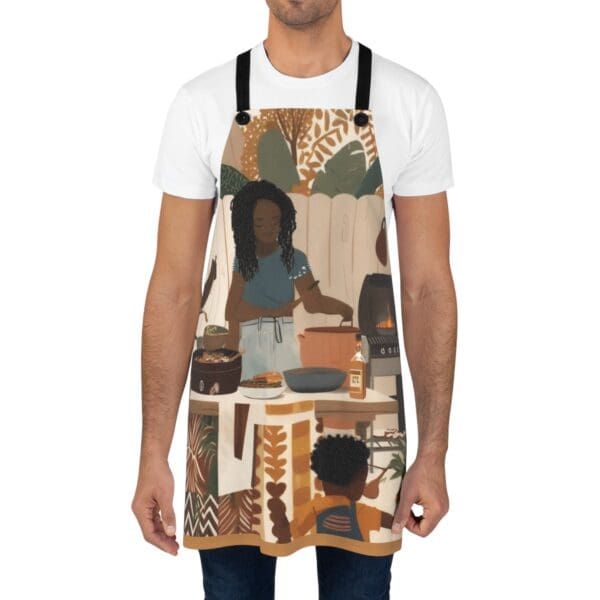 Apron (AOP) "Aprons with Soul—Where Art Meets Legacy. - Image 4