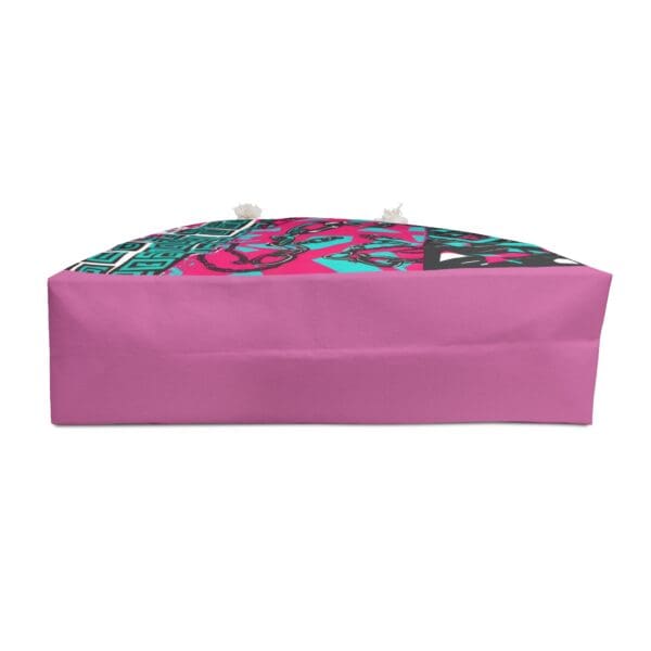 Vibrant Floral & Abstract Weekender Bag - Perfect for Travel & Fitness "Vibrant. Versatile. Unforgettable." - Image 4