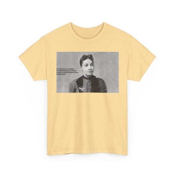 Unisex Heavy Cotton Tee "Dr. Rebecca Lee Crumpler: First Black Woman Doctor in the U.S." - Image 15