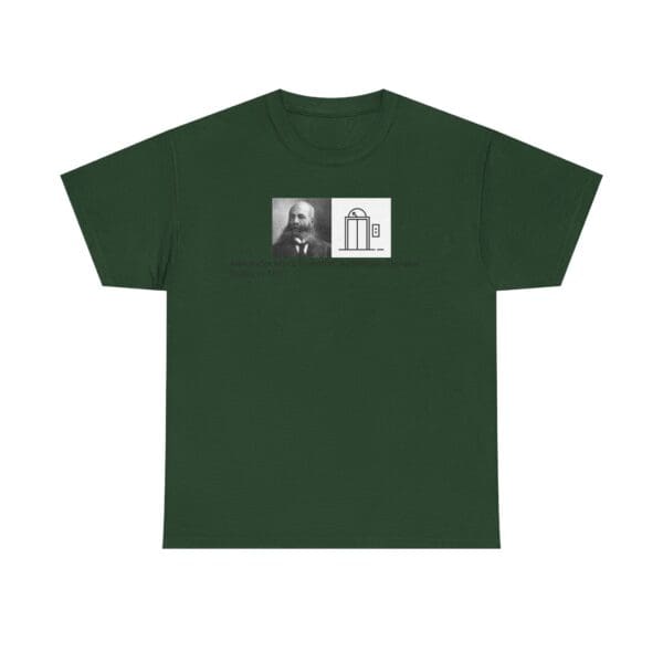 Unisex Heavy Cotton Tee "Alexander Miles: Elevating Innovation, One Step at a Time." - Image 40