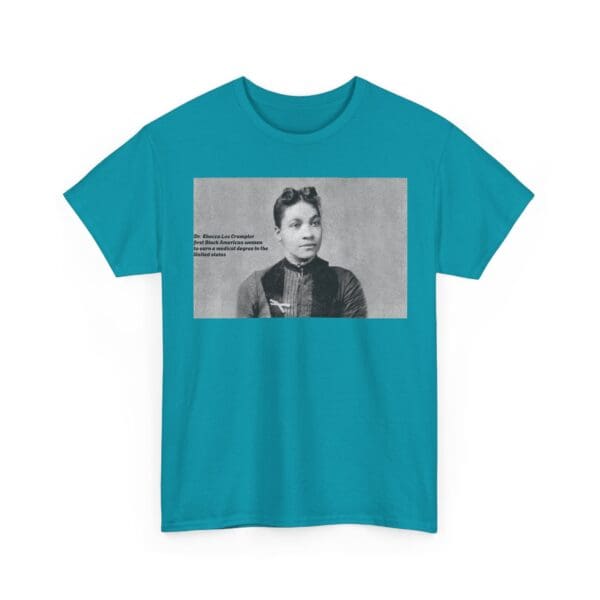 Unisex Heavy Cotton Tee "Dr. Rebecca Lee Crumpler: First Black Woman Doctor in the U.S." - Image 31