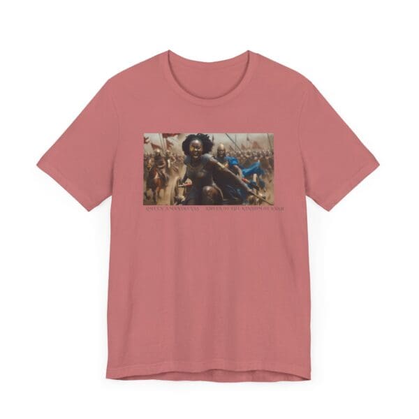 Unisex Jersey Short Sleeve Tee "Queen Amanirenas: The Warrior Who Defied Rome" - Image 7
