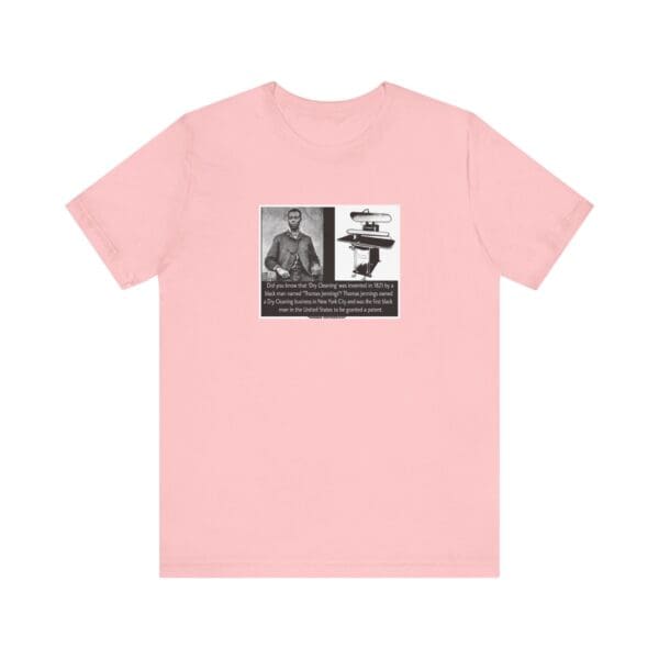 Unisex Jersey Short Sleeve Tee "Thomas L. Jennings: First Black Patent Holder, Forever a Trailblazer" - Image 41