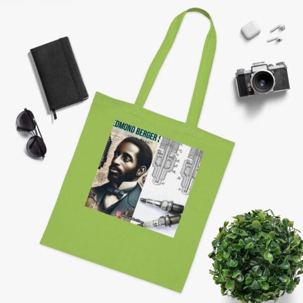 Tote Bag (AOP) "Spark Innovation – Carry Edmond Berger’s Colorful Legacy" - Image 12